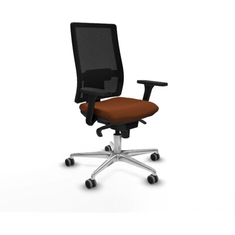Silla de oficina piqueras y crespo Hornas negro reposabrazos ajustables (1/5)