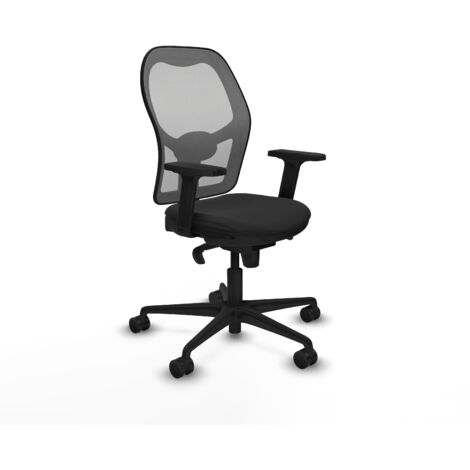 Silla de oficina piqueras y crespo Jorquera negro espuma alta densidad (1/5)