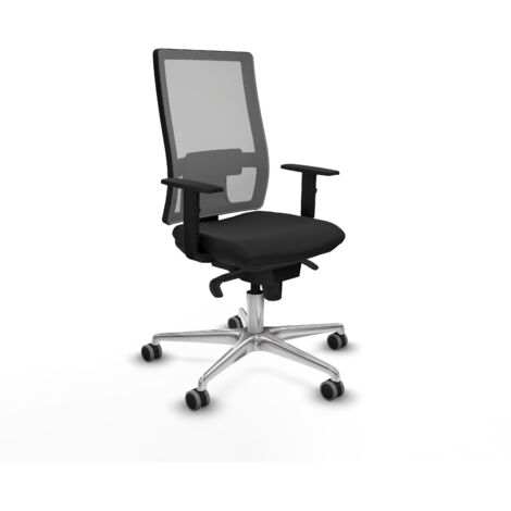 Silla de oficina piqueras y crespo Hornas negro espuma inyectada (1/5)