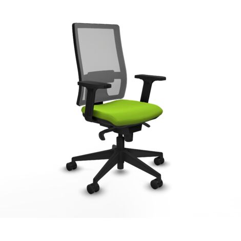 Silla de oficina piqueras y crespo Hornas negro reposabrazos ajustables (1/5)