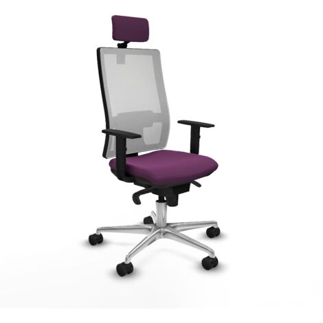 Silla de oficina piqueras y crespo Horna negro espuma inyectada (1/5)