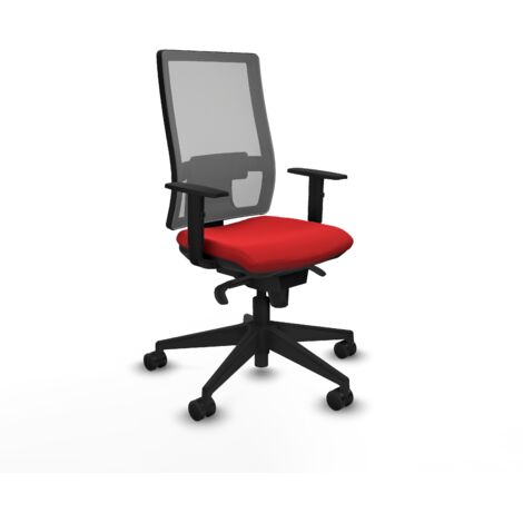 Silla ergonómica piqueras y crespo Hornas negro espuma inyectada (1/5)