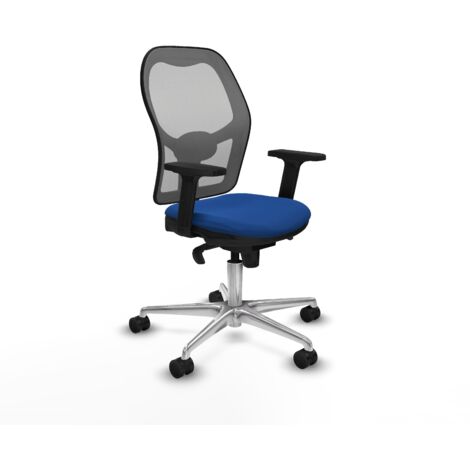 Silla de oficina piqueras y crespo Jorquera gris cuero sintético (1/5)