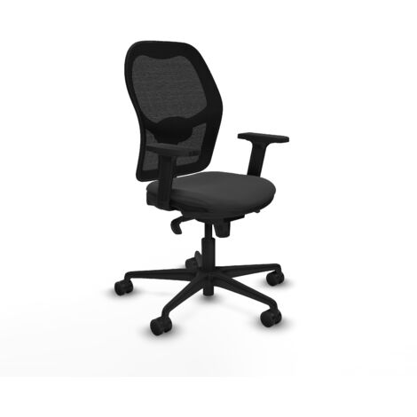 Silla de oficina piqueras y crespo Jorquera negro soporte 120 kg (1/5)