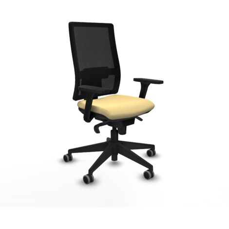 Silla de oficina piqueras y crespo Horna negro reposabrazos ajustables (1/5)