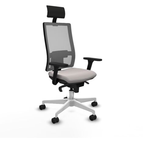 Silla de oficina piqueras y crespo Horna negro reposabrazos ajustables (1/5)