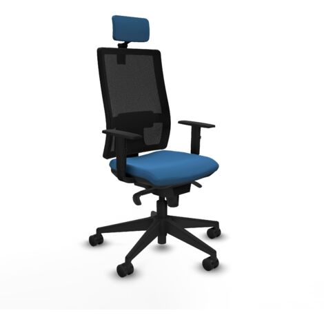 Silla de oficina piqueras y crespo Horna azul claro espuma de alta calidad (1/5)