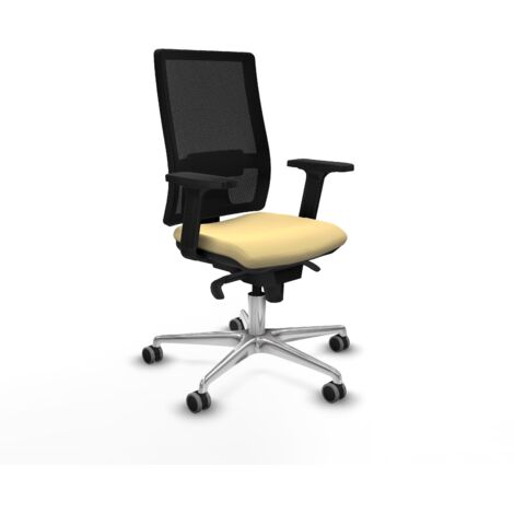 Silla de oficina piqueras y crespo Horna negro espuma inyectada (1/5)