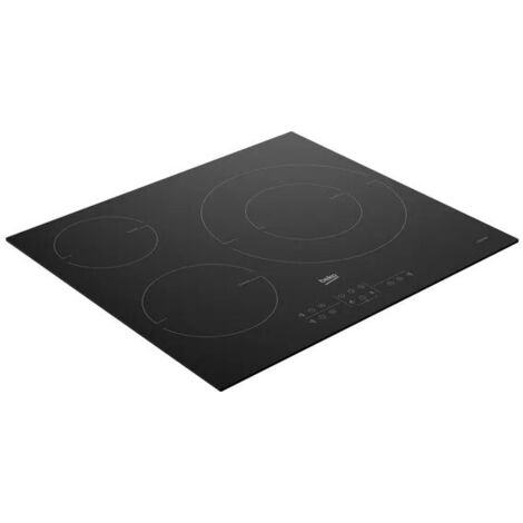 Beko HIIS63206M - Vitroceramica Induccion 3 Zonas Coccion Ancho 60 Cm