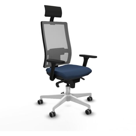 Silla de oficina piqueras y crespo La Horna gris azul marino (1/5)