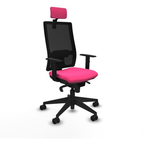 Silla de oficina piqueras y crespo Horna negro ergonómica 24h (1/5)