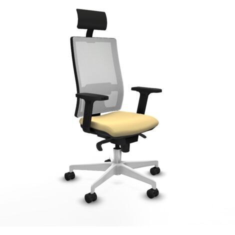 Silla ergonómica piqueras y crespo Horna negro espuma inyectada (1/5)