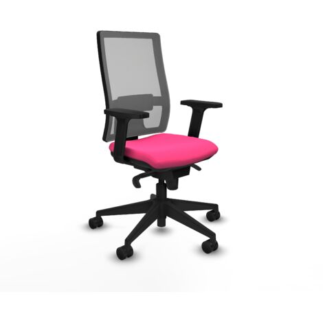 Silla de oficina piqueras y crespo Horna negro espuma alta densidad (1/5)