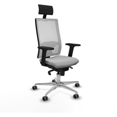 Silla de oficina piqueras y crespo Horna gris claro espuma inyectada (1/5)