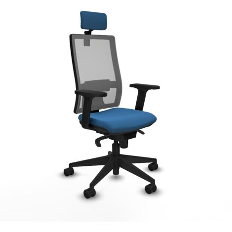 Silla de oficina piqueras y crespo Horna gris espuma inyectada (1/5)