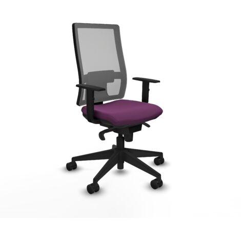 Silla de oficina piqueras y crespo Horna gris similpiel reposabrazos (1/5)