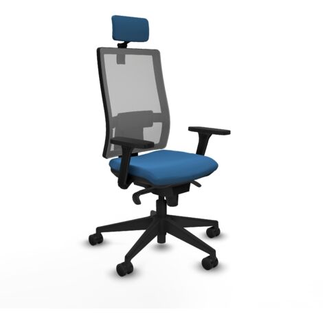 Silla de oficina piqueras y crespo Horna negro espuma alta calidad (1/5)