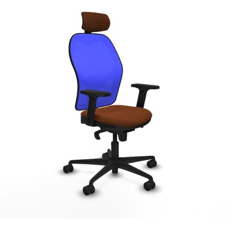 Silla de oficina piqueras y crespo Jorquera azul polipiel (1/5)