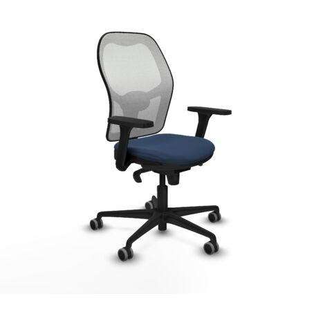 Silla ergonómica piqueras y crespo Jorquera azul marino similpiel (1/5)