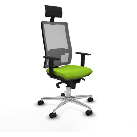 Silla de oficina piqueras y crespo Horna negro espuma inyectada (1/5)