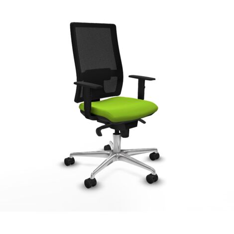 Silla de oficina piqueras y crespo ergonómica negro espuma (1/5)