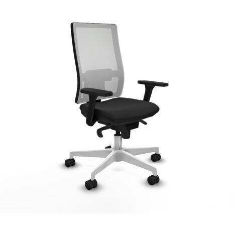 Silla piqueras y crespo Horna negro reposabrazos ajustables (1/5)