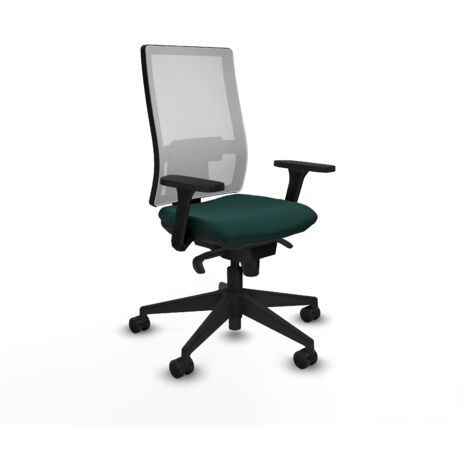 Silla de oficina piqueras y crespo Horna blanco espuma alta calidad (1/5)
