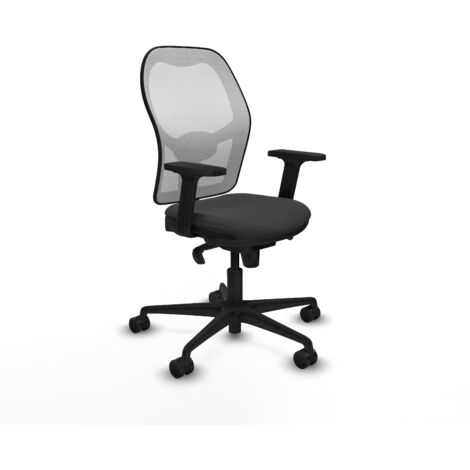 Silla de oficina piqueras y crespo Jorquera negro espuma inyectada (1/5)