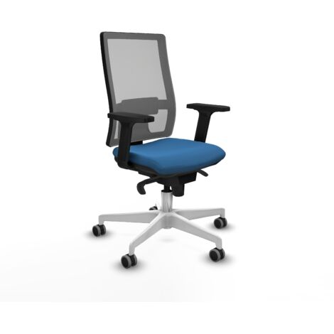 Silla de oficina piqueras y crespo Hornas blanco malla espuma (1/5)