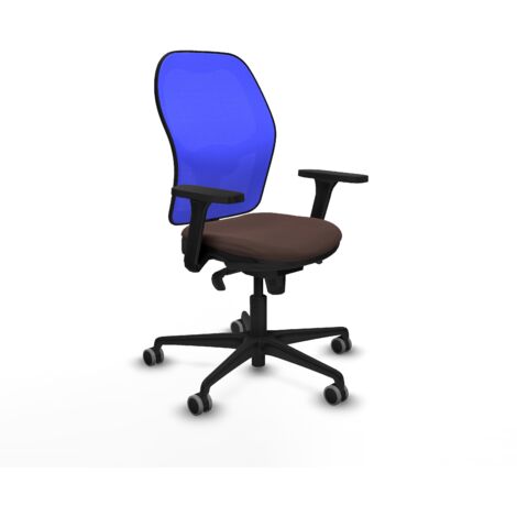 Silla de oficina piqueras y crespo Jorquera negro espuma gruesa (1/5)