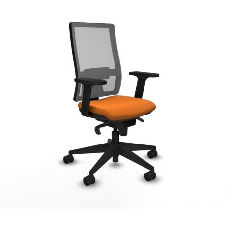 Silla de oficina piqueras y crespo Horna negro espuma ergonómica (1/5)