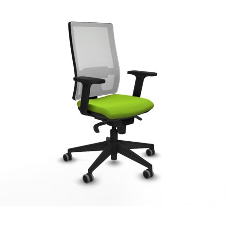 Silla ergonómica piqueras y crespo Horna pistacho similpiel (1/5)