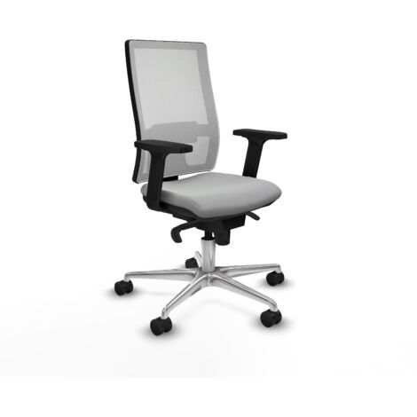 Silla ergonómica piqueras y crespo Horna negro respaldo ajustable (1/5)