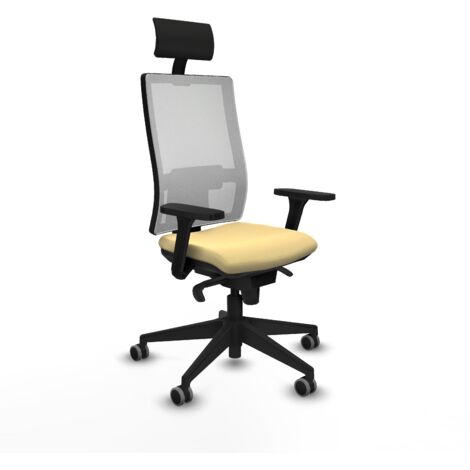 Silla de oficina piqueras y crespo Horna reposabrazos ajustables soporte lumbar (1/5)