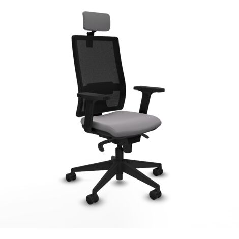 Silla de oficina piqueras y crespo Horna negro espuma cómoda (1/5)
