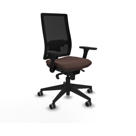 Silla ergonómica piqueras y crespo Horna negro espuma inyectada (1/5)
