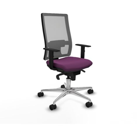 Silla ergonómica piqueras y crespo Horna gris aluminio (1/5)