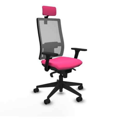 Silla de oficina piqueras y crespo Horna negro espuma inyectada (1/5)