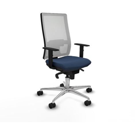 Silla de oficina piqueras y crespo Horna negro respaldo ajustable (1/5)