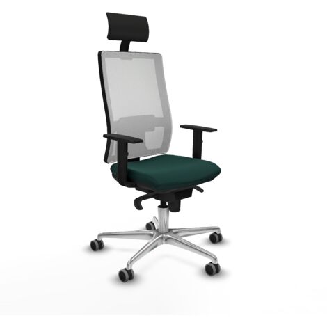 Silla de oficina piqueras y crespo Horna negro espuma alta densidad (1/5)