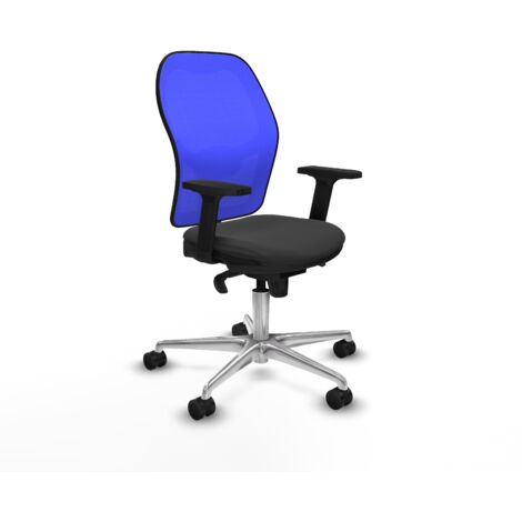 Silla piqueras y crespo Jorquera negro reposabrazos ajustables (1/5)