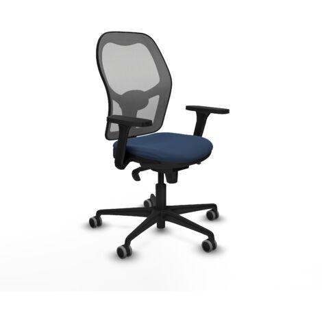 Silla de oficina piqueras y crespo Jorquera azul mar espuma inyectada (1/5)