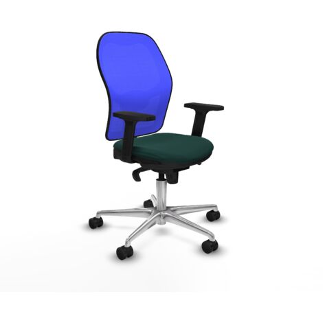 Silla de oficina piqueras y crespo Jorquera azul espuma alta densidad (1/5)