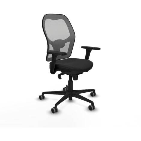 Silla de oficina piqueras y crespo Jorquera negro brazos 3D (1/5)