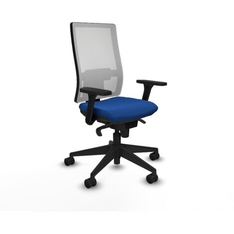 Silla de oficina piqueras y crespo Horna blanco cuero sintético (1/5)