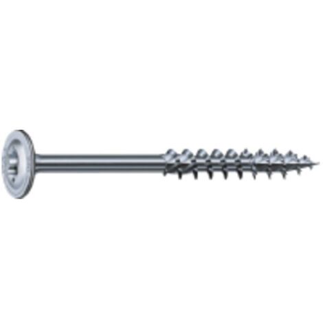 SPAX HI.FORCE, 8 x 140 mm, 50 piezas, parcialmente roscada, cabeza de placa, T-STAR plus T40, 4CUT, WIROX - 0251010801405