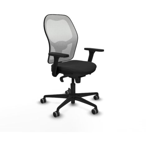 Silla piqueras y crespo Jorquera negro cuero sintético espuma (1/5)