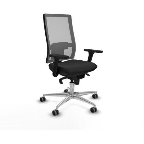 Silla piqueras y crespo Horna negro soporte lumbar ajustable (1/5)