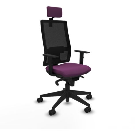 Silla de oficina piqueras y crespo Horna crema espuma alta calidad (1/5)