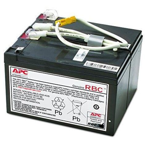 Batería RBC165 Para SAI APC: Respaldo De Energía Para Tu BR1300MI (Pack De 2)